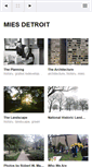 Mobile Screenshot of miesdetroit.org