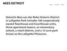 Tablet Screenshot of miesdetroit.org